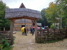 Erkundung von Heimerads Heimat Campus Galli, Beuron, Theaterabend Meßkirch